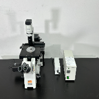 Olympus IX61 Inverted Microscope w/ Light Source image 2